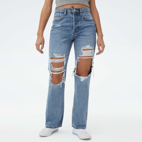 Aeropostale ’90s Super High-Rise Baggy Jeans Review-Ecouponsdeal